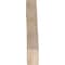 Ekena Millwork 6"W x 28"D x 36"H Westlake Rough Sawn Knee Brace, Douglas Fir BRC06X28X36WTL00RDF - alternate 4